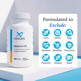 XYMOGEN Melatonin CR avec d'autres compléments alimentaires