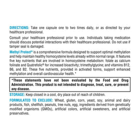 XYMOGEN Methyl Protect 60 Capsules - sur une table avec d'autres compléments