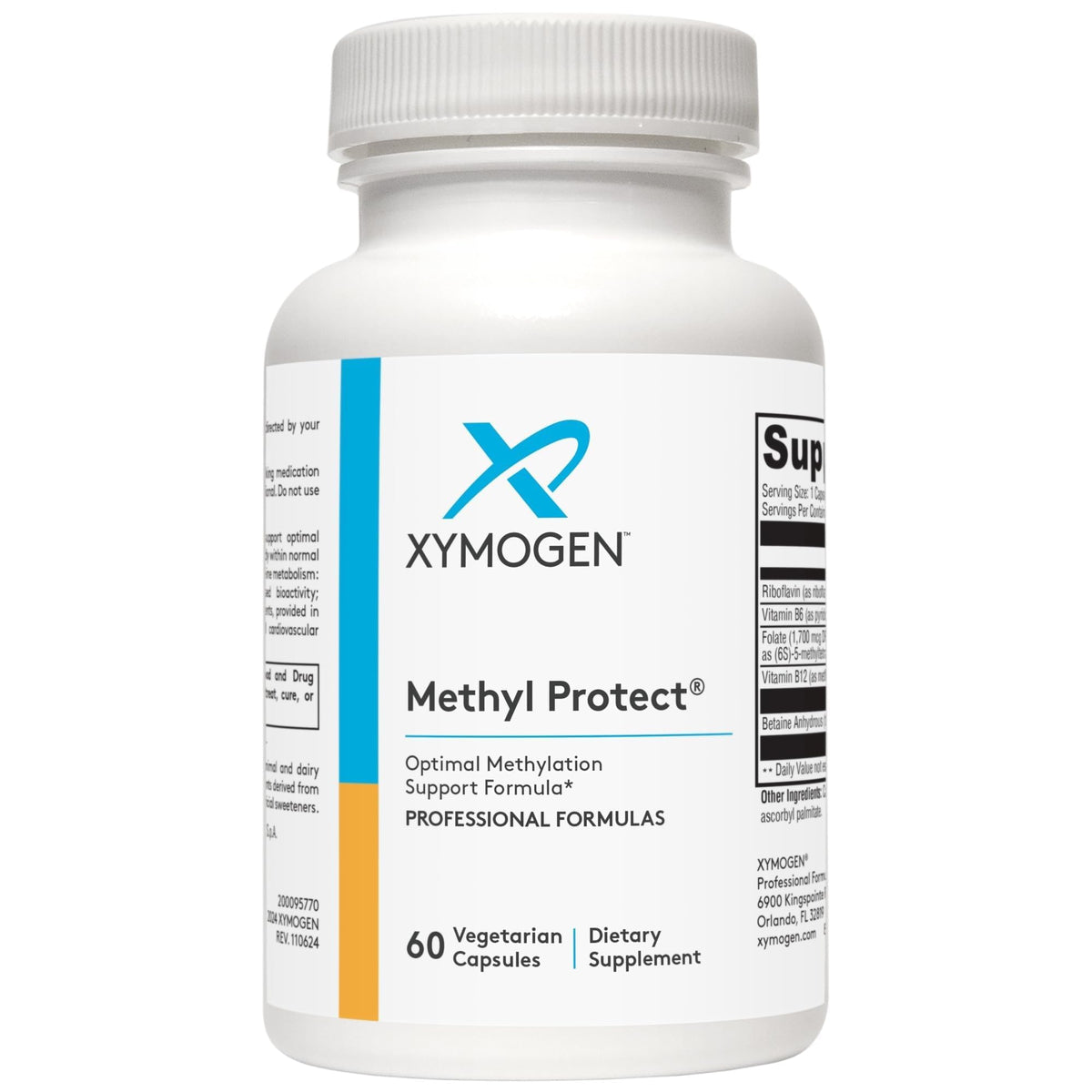 XYMOGEN Methyl Protect 60 Capsules - vue de l'avant