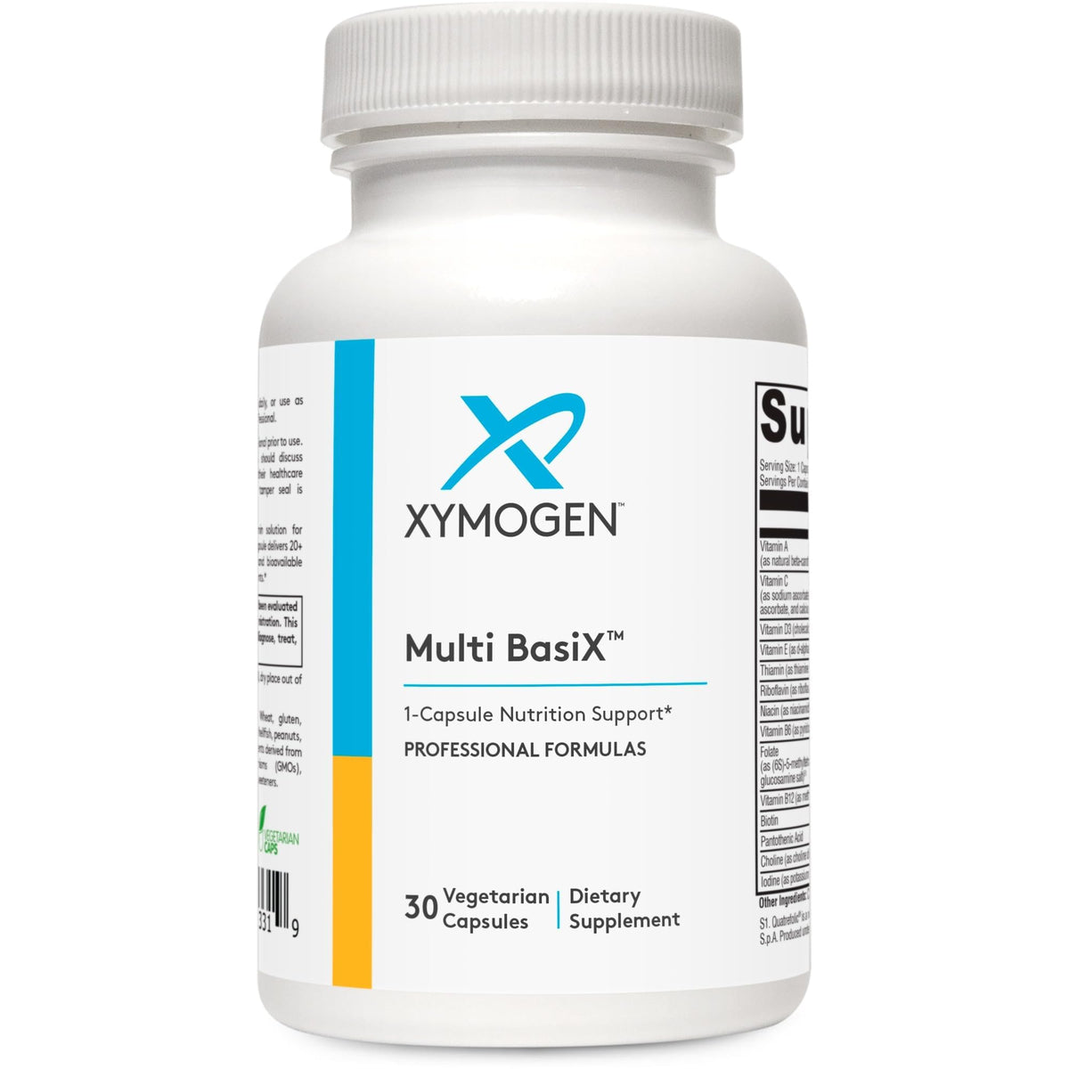 XYMOGEN Multi Basix 30 Capsules vue avant avec emballage