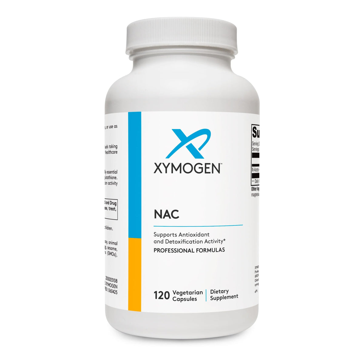 XYMOGEN NAC 1200 mg capsules front view