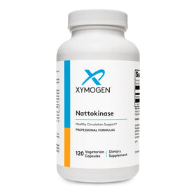 XYMOGEN Nattokinase 120 Capsules vue avant avec étiquette