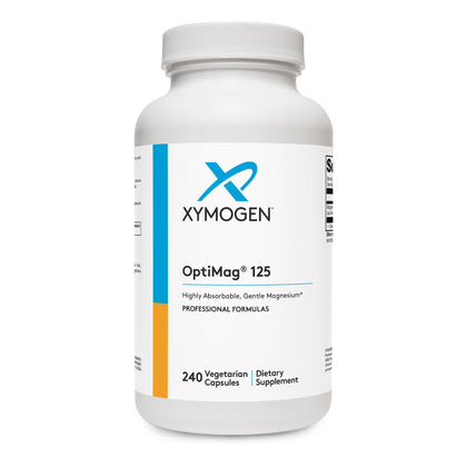 XYMOGEN OptiMag 125 240 Capsules vue avant avec étiquette
