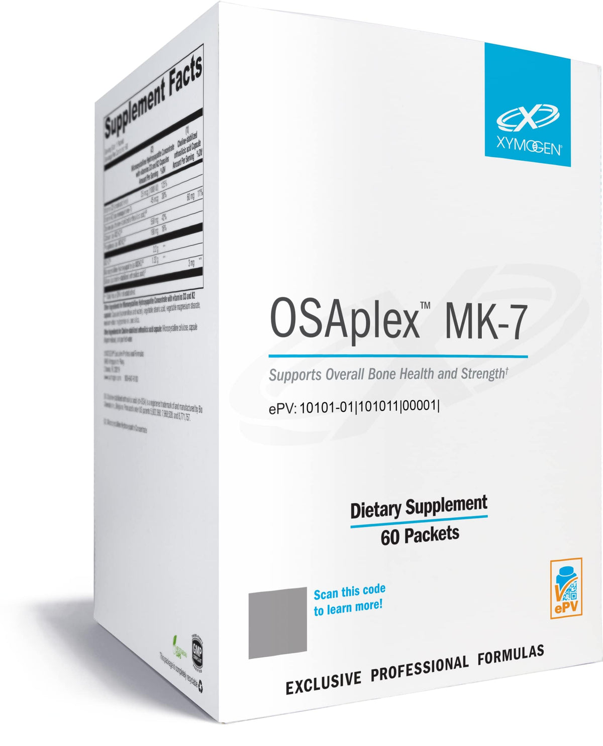 XYMOGEN OSAplex MK-7 60 sachets vue avant