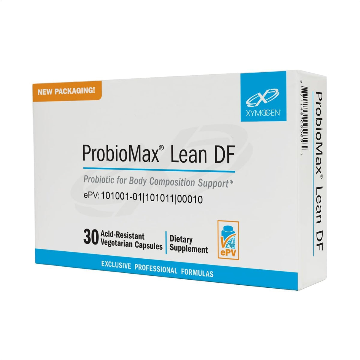 XYMOGEN ProbioMax Lean 30 capsules vue de face