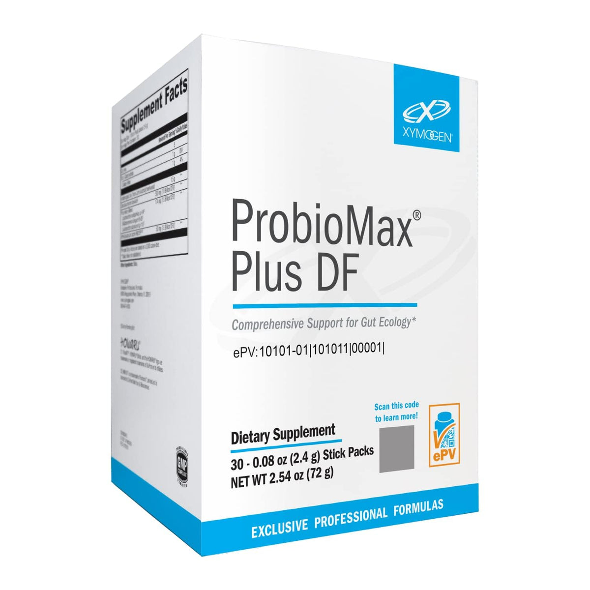 XYMOGEN ProbioMax Plus 40B sachets de poudre probiotique