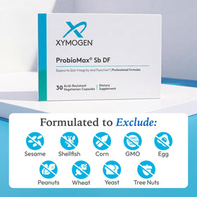 XYMOGEN ProbioMax Sb 35B avec des ingrédients clés