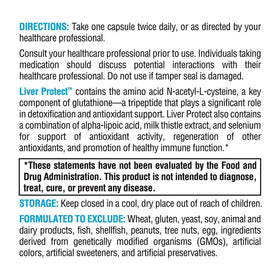 XYMOGEN Protecteur du Foie 60 Capsules avec étiquette détaillée