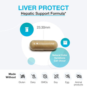 XYMOGEN Protecteur du Foie 60 Capsules ouvertes