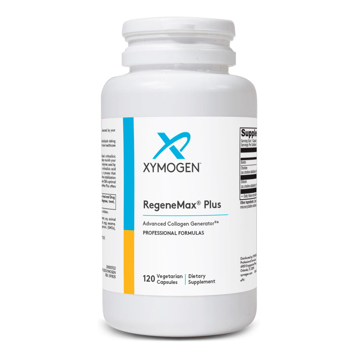 XYMOGEN RegeneMax Plus 120 gélules vue de face