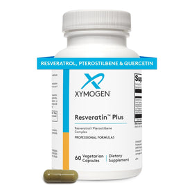 XYMOGEN Resveratin Plus 60 Capsules vue de face