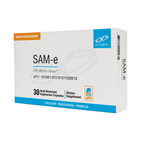 XYMOGEN SAM-e complément alimentaire 30 capsules vegan vue de face