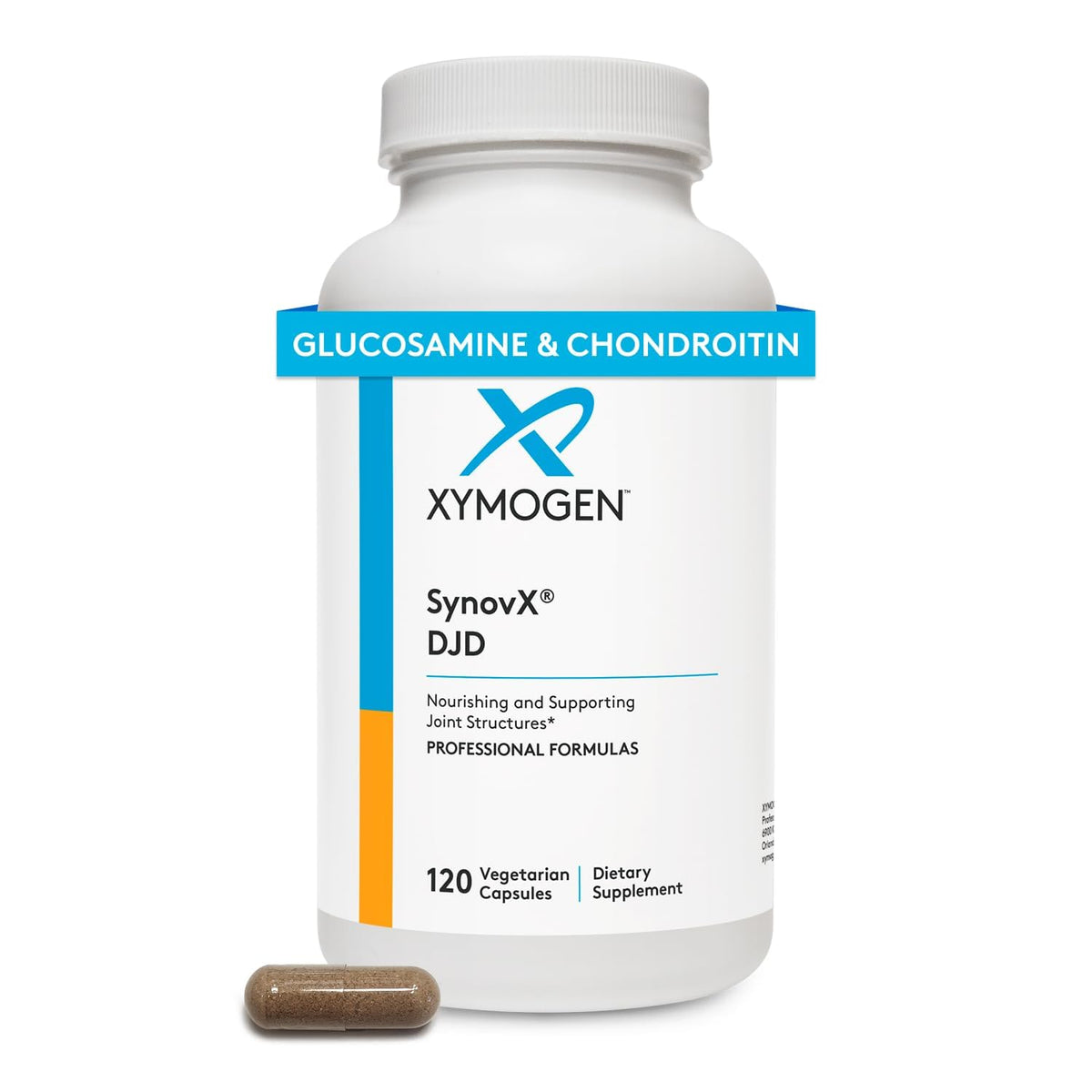 XYMOGEN SynovX DJD 120 Capsules vue de face
