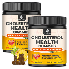 YANLUOBO Gummies de Cholestérol 1200mg saveur ananas, vue avant