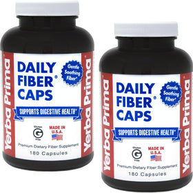 Yerba Prima Daily Fiber Formula 180 gélules vue de face