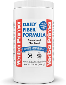 Yerba Prima Daily Fiber Formula Poudre Non Aromatisée 566 g vue de face