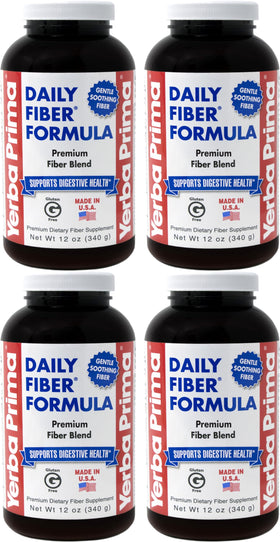 Yerba Prima Poudre de Fibre Quotidienne 12 oz paquet avant