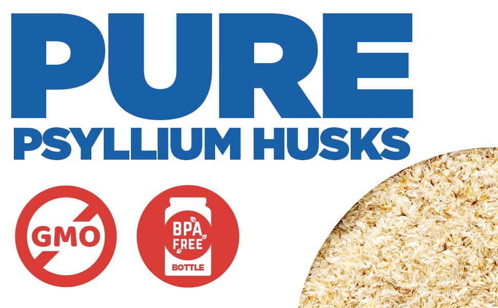 Yerba Prima Psyllium Bio 830g - vue arrière de l'emballage
