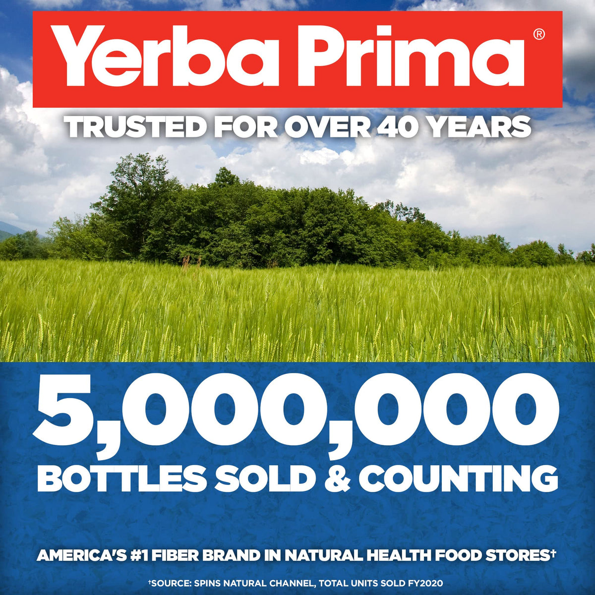 Yerba Prima Psyllium Husk avec un verre d'eau