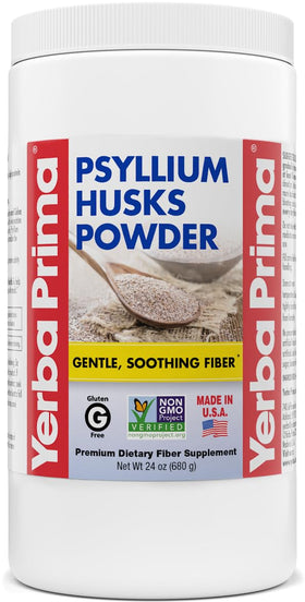 Yerba Prima Psyllium Husk Powder 24 oz - vue avant du produit