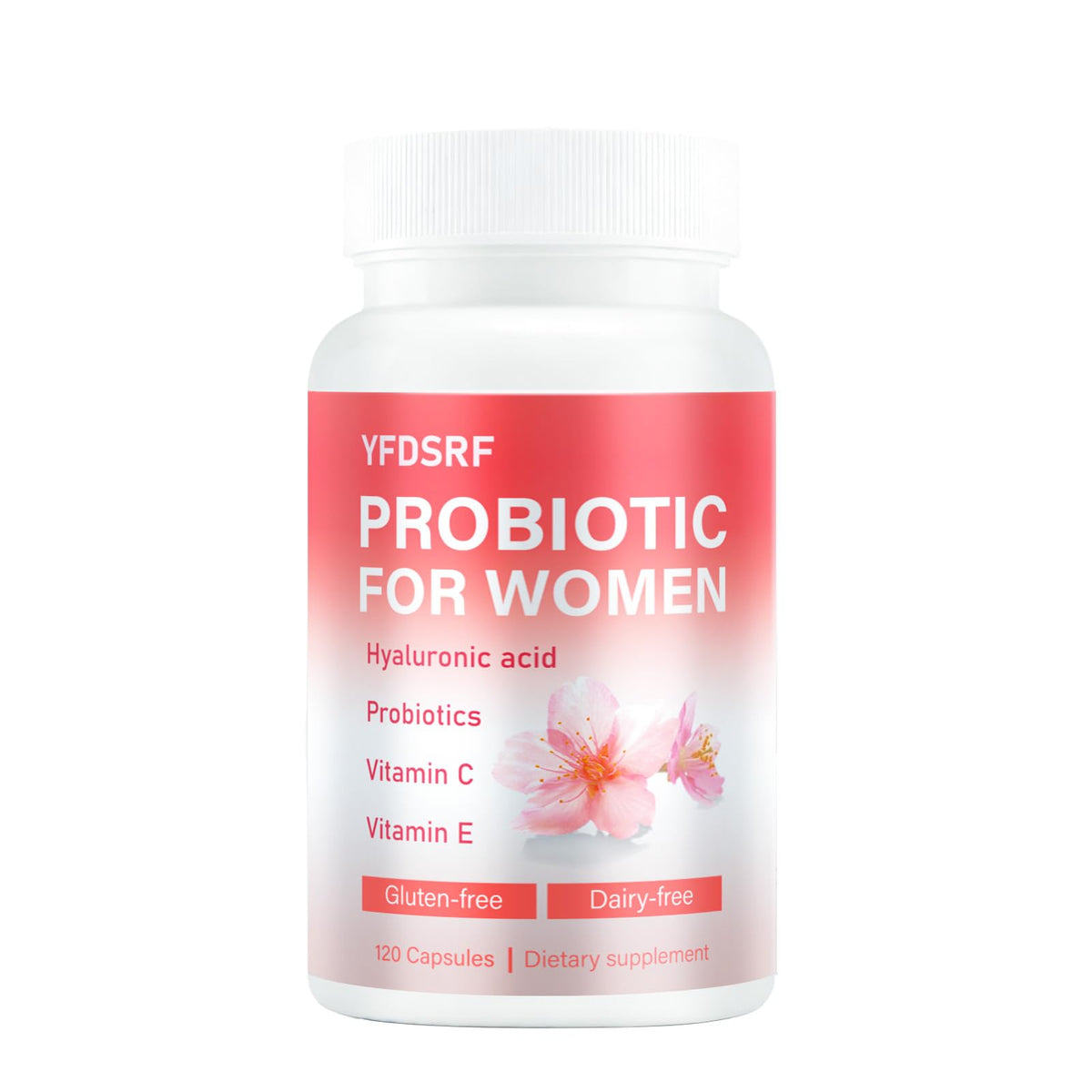 YFDSRF Complément Probiotique Féminin 120 Capsules vue avant