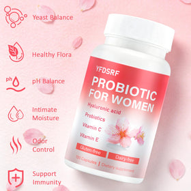 YFDSRF Complément Probiotique sur fond neutre