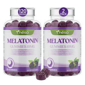 Yheso Gummies Sans Sucre 10mg Mélatonine vue de face