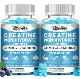 YijunVee Gummies Créatine HMB Monohydrate 8000MG vue de face