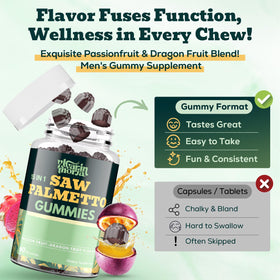 YIvarinthoria Saw Palmetto gummies lifestyle shot