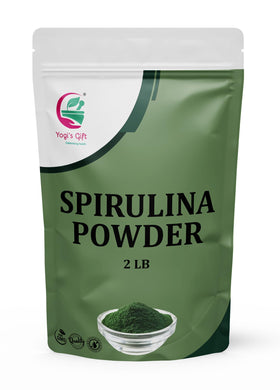YOGI’S GIFT Poudre de Spiruline 921 g vue avant avec emballage