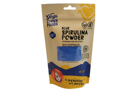 Yogi Super Foods Poudre de Spiruline Bleue 155g vue de face