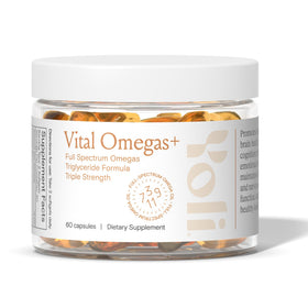Yoli Vital Omegas+ Complément Alimentaire Omega 3-6-9 60 Gélules vue de face