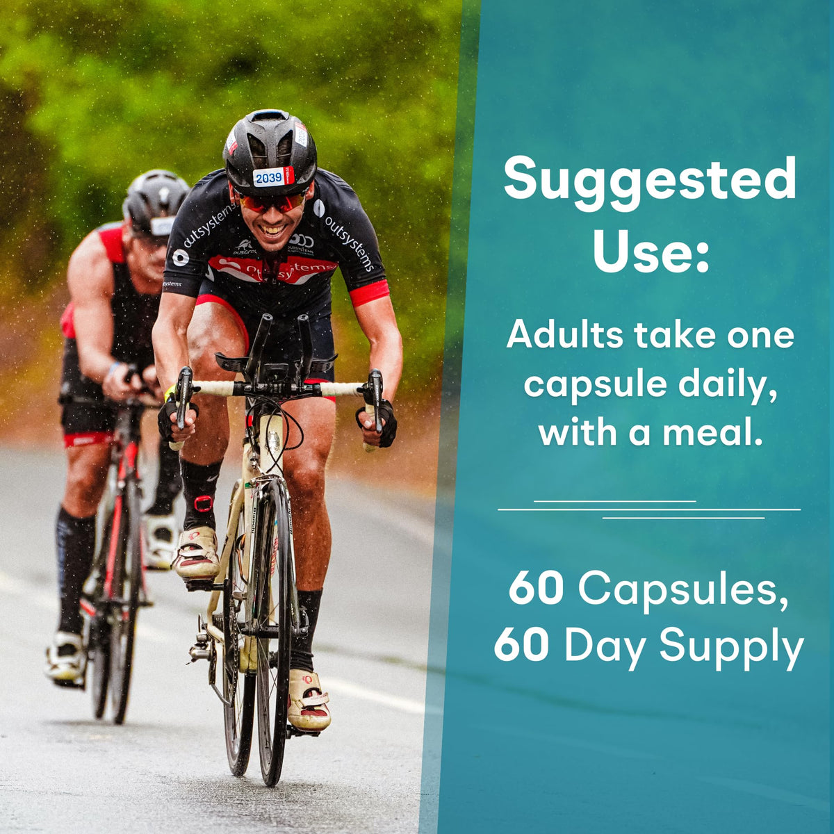 You Vites Multivitamine Méthylée 60 Capsules - Vue arrière de la boîte