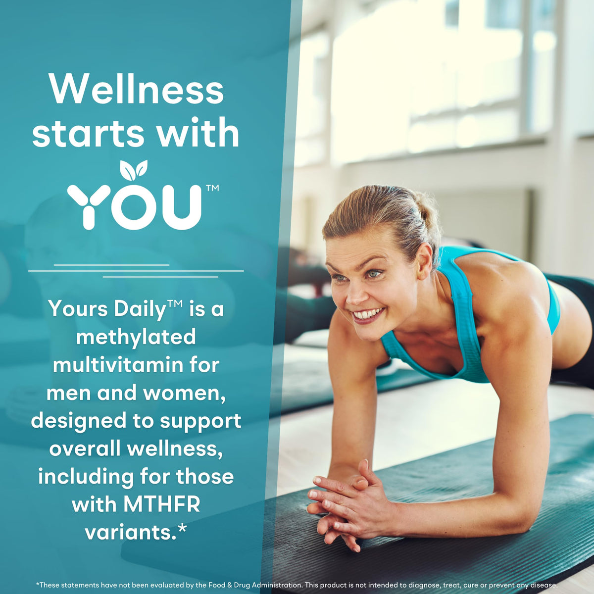 You Vites Multivitamine Méthylée 60 Capsules - Vue de côté