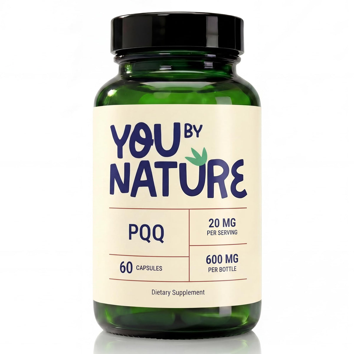 YOUBYNATURE PQQ 20mg capsules végétales avant vue