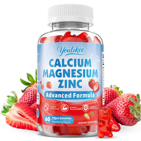 Youlikee Gummies Calcium Magnésium Zinc 1000mg D3 avant