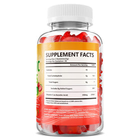 Youlikee Gummies Vitamine C 60 Ct avec fruits
