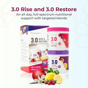 Youngevity 3.0 Rise & Restore 640g vue de côté