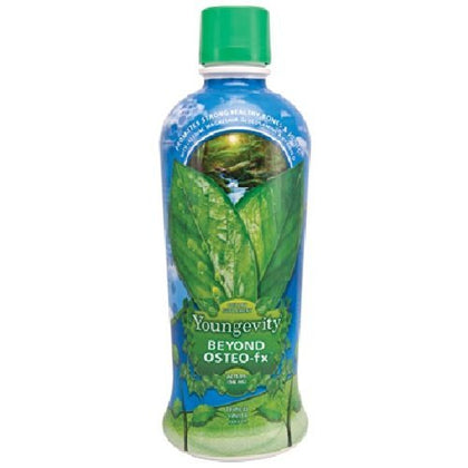 Youngevity Beyond Osteo-FX Calcium Magnésium Liquide 32 oz vue avant avec étiquette