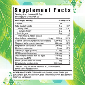 Youngevity Beyond Osteo FX poudre support osseux contenu