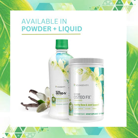 Youngevity Beyond Osteo FX poudre support osseux étiquette nutritionnelle