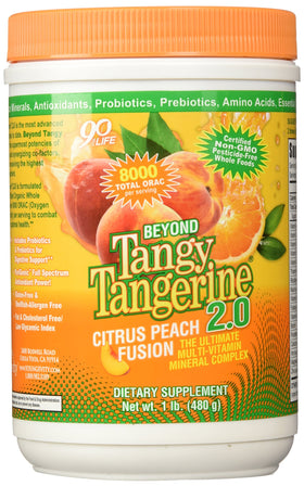 Youngevity Beyond Tangy Tangerine 2.0 canister front view
