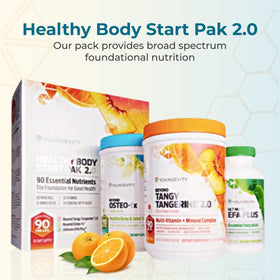 Youngevity Beyond Tangy Tangerine 2.0 contenant