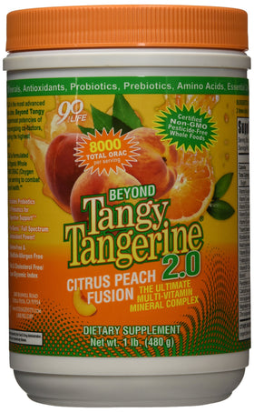 Youngevity Beyond Tangy Tangerine 2.0 Poudre Multivitaminée 540g vue de face