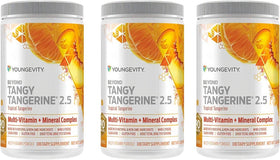 Youngevity Beyond Tangy Tangerine 2.5 multivitamin powder front view