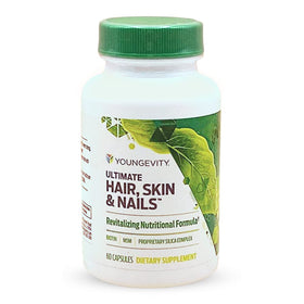 Youngevity Cheveux, Peau et Ongles 60 capsules vue de face