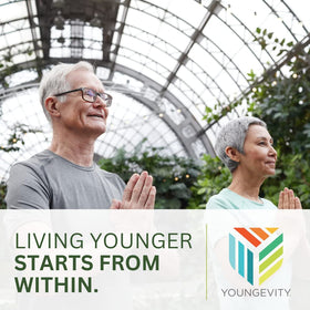 Youngevity Complément Alimentaire Cheveux, Peau et Ongles 60 Caps en situation