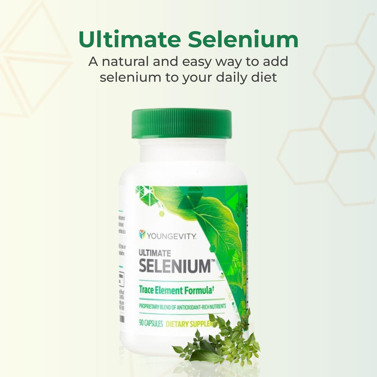 Youngevity Complément Sélénium 90 Capsules avec étiquette
