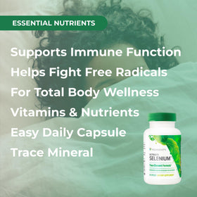 Youngevity Complément Sélénium 90 Capsules ouvert