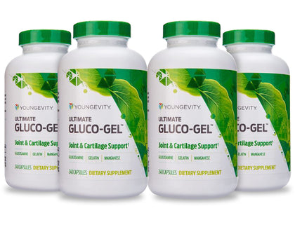 Youngevity Gluco-Gel 240 capsules front view